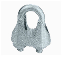 Cast Iron Wire Rope Clips，Galv 